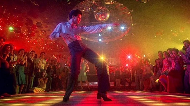 Saturday Night Fever Backdrop Image