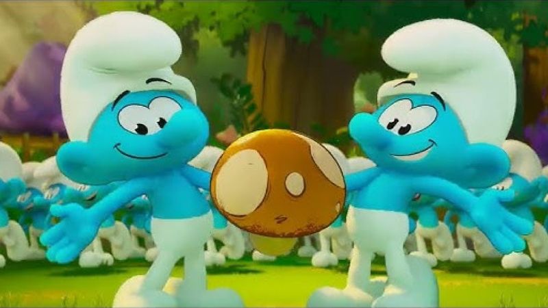 Smurfs Backdrop Image