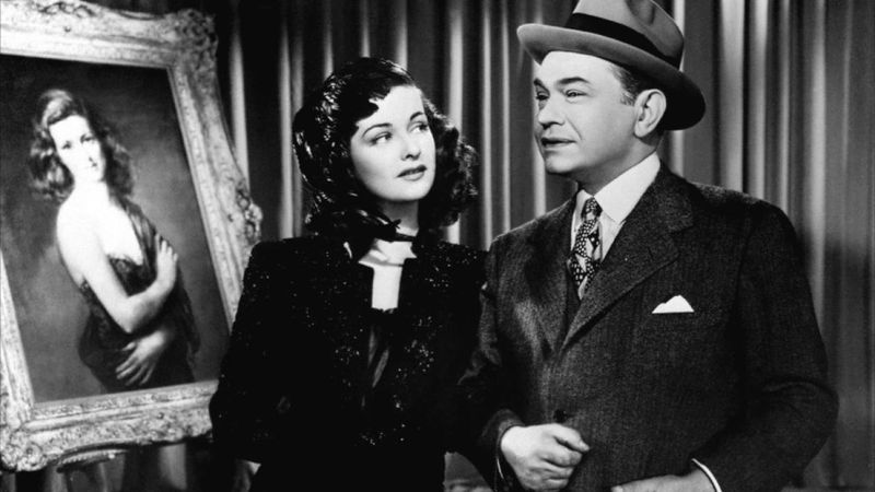 The Woman in the Window Backdrop Image