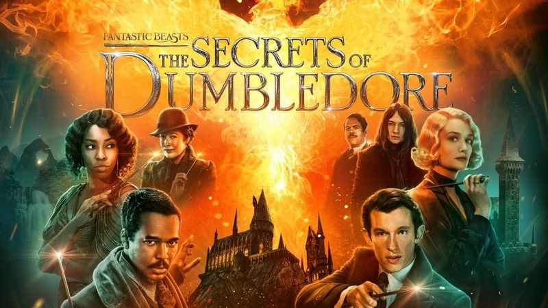 Fantastic Beasts: The Secrets of Dumbledore Poster Landscape Image