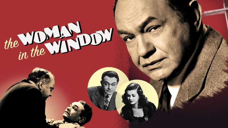 The Woman in the Window Poster Landscape Image