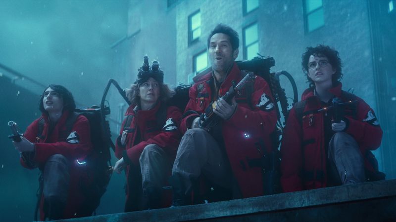Ghostbusters: Frozen Empire Backdrop Image