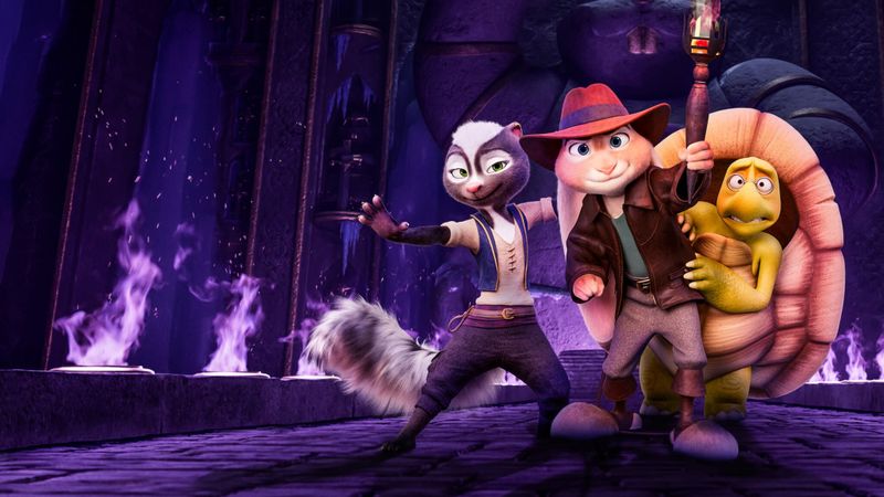 Chickenhare and the Hamster of Darkness Poster Landscape Image