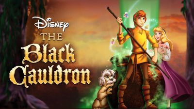 The Black Cauldron Poster Landscape Image