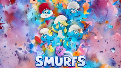 Smurfs Poster Landscape Image