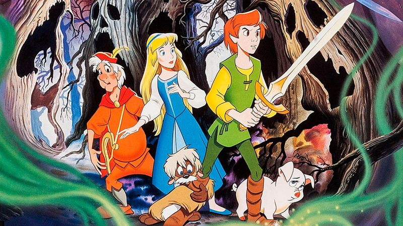 The Black Cauldron Backdrop Image