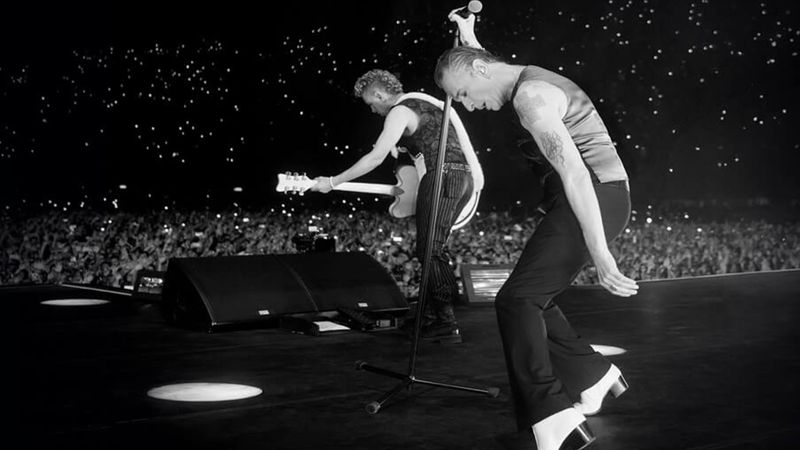Depeche Mode: M Backdrop Image