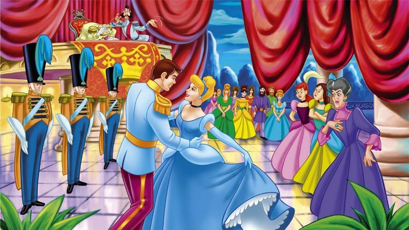 Cinderella Backdrop Image